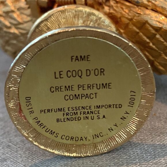 Lot of 4 very collectible MAX FACTOR & Corday crème fragrance compacts - Picture 14 of 16